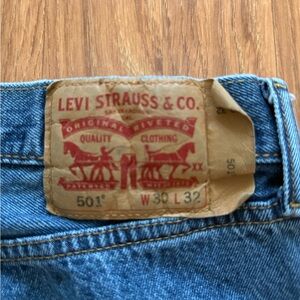 Levi's Classic Blue Straight Men's Jeans